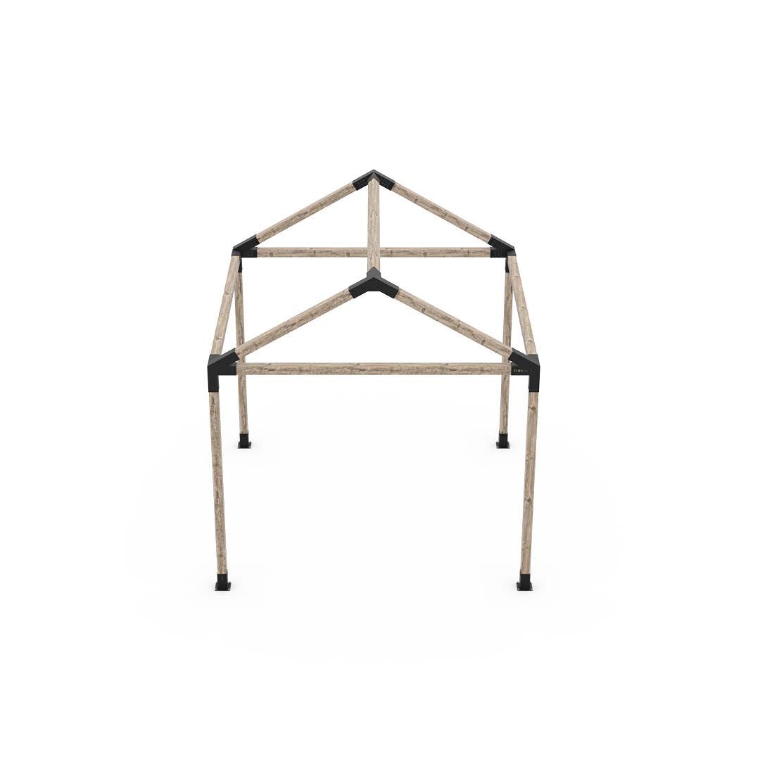 GRID 30 Single Pergola Kit for 4x4 Wood Posts