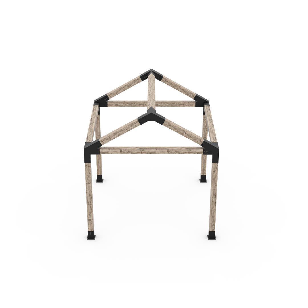 GRID 30 Single Pergola Kit for 6x6 Wood Posts