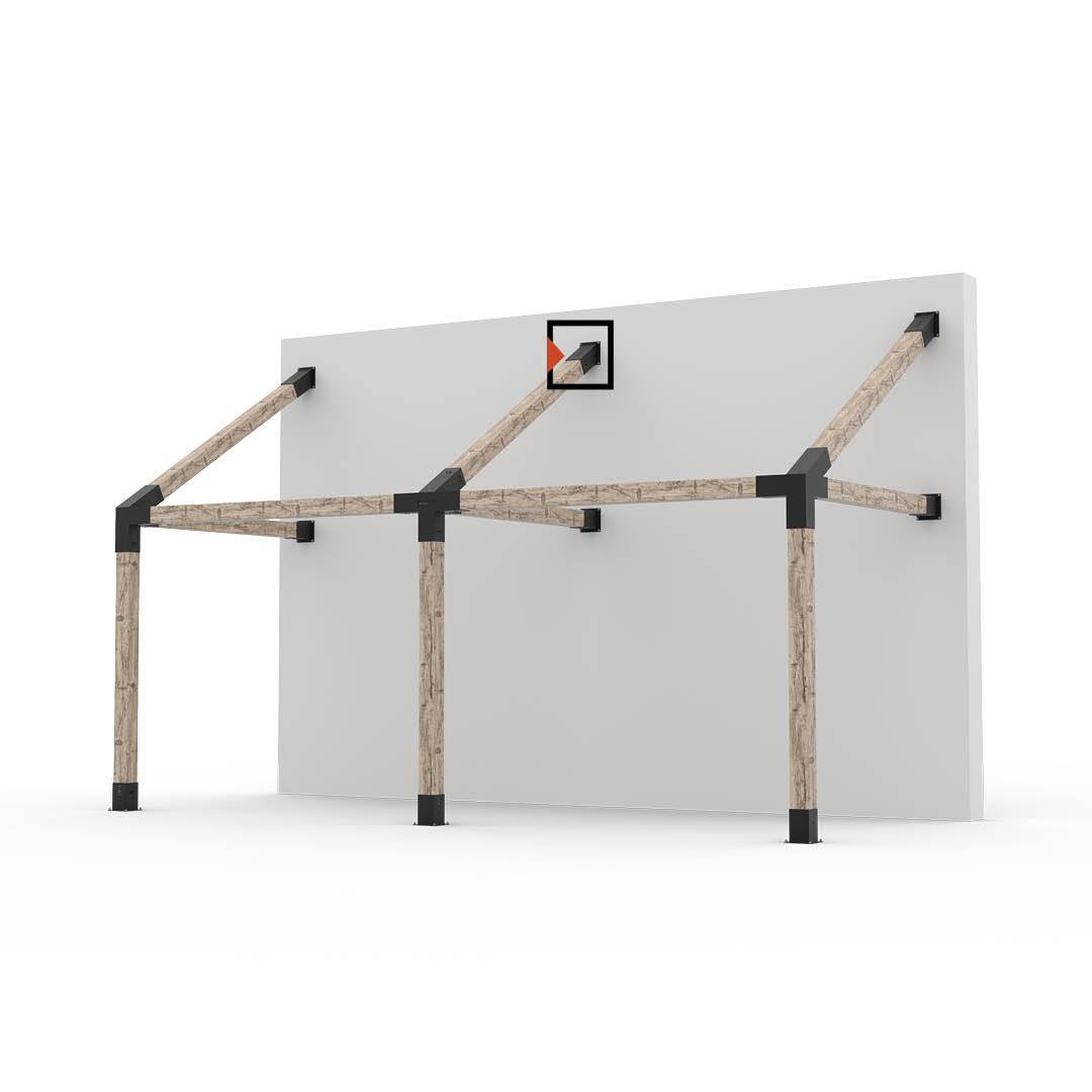 SOLO 30 for 6x6 Wood Posts | 1 Pack