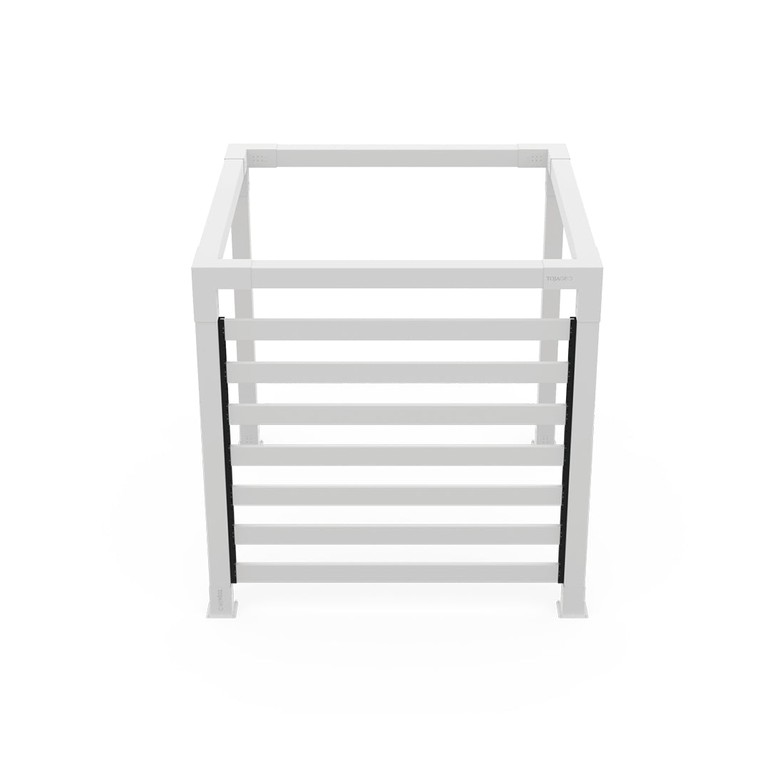 U Channel Privacy Wall Kit for 6x6 Wood Posts