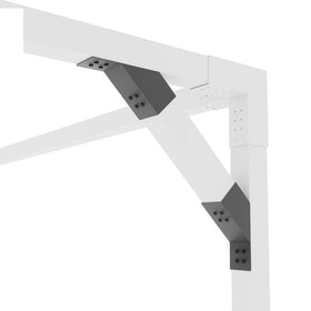 4x4 Double Wall Mounted Structure Kit