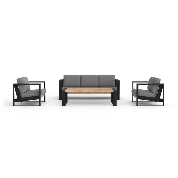 Modern Muskoka Slim 4 Piece Sofa Set