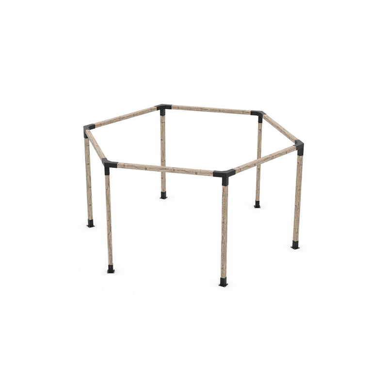 Any Size Hexagonal Kit for 4x4 Wood Posts