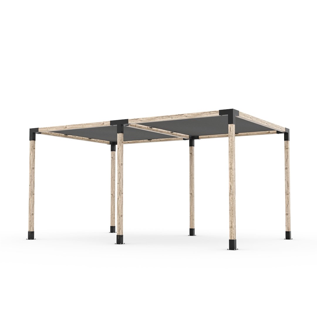 Toja Grid Double Pergola _10x16_graphite