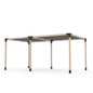 Toja Grid Double Pergola _10x18_graphite