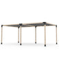 Toja Grid Double Pergola _12x20_graphite