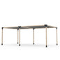 Toja Grid Double Pergola _12x22_graphite