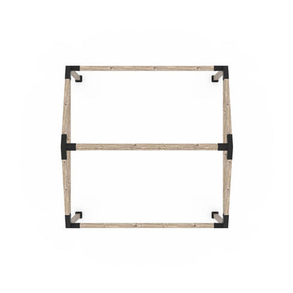 GRID 30 Single Pergola Kit for 4x4 Wood Posts