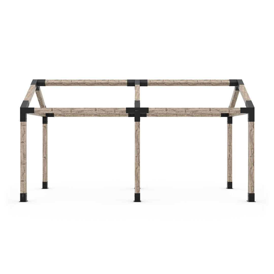 GRID 30 Double Pergola Kit for 6x6 Wood Posts