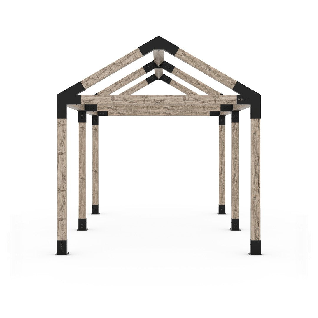 GRID 30 Double Pergola Kit for 6x6 Wood Posts