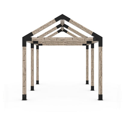 GRID 30 Double Pergola Kit for 6x6 Wood Posts