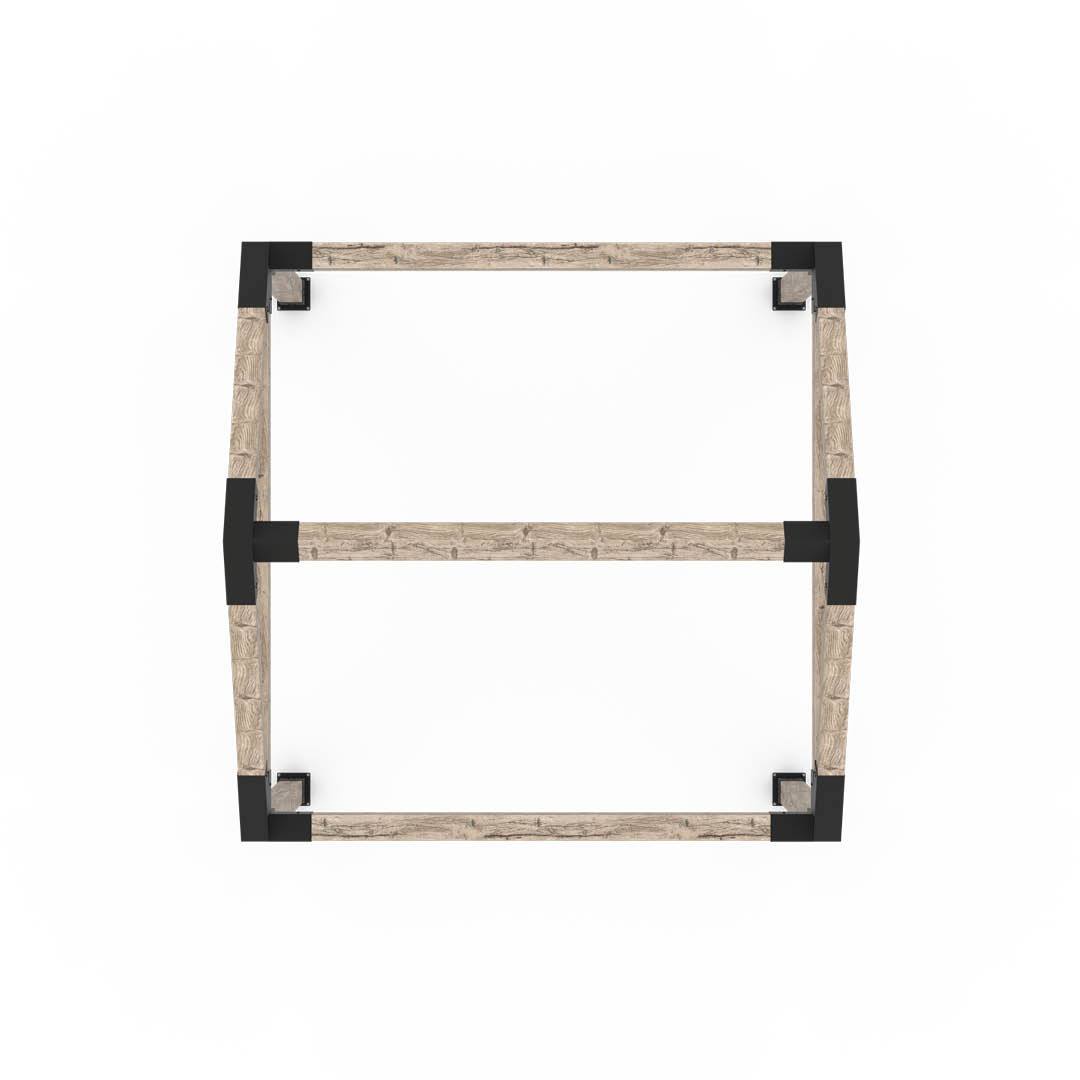 GRID 30 Single Pergola Kit for 6x6 Wood Posts