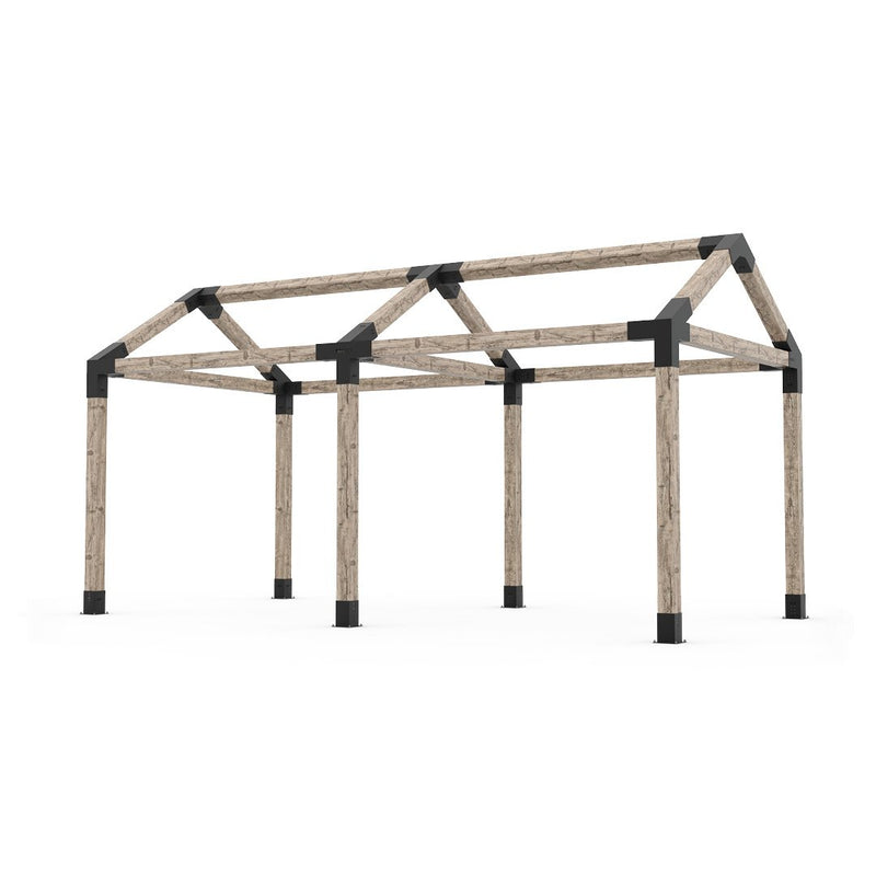 GRID 30 Double Pergola Kit for 6x6 Wood Posts