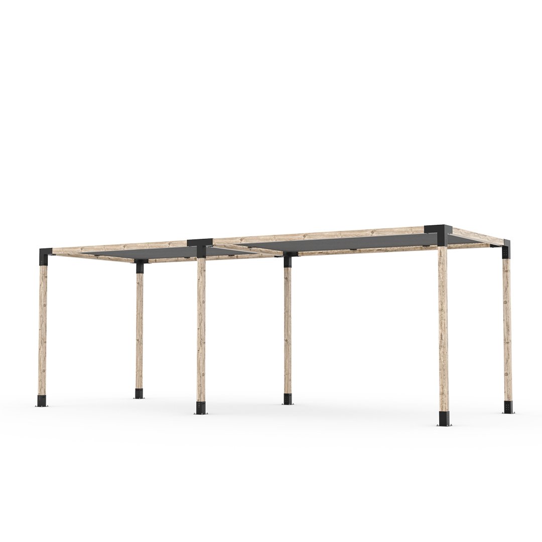 Toja Grid Double Pergola _8x22_graphite