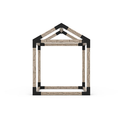 GRID 30 Single Pergola Kit with Base for 6x6 Wood Posts