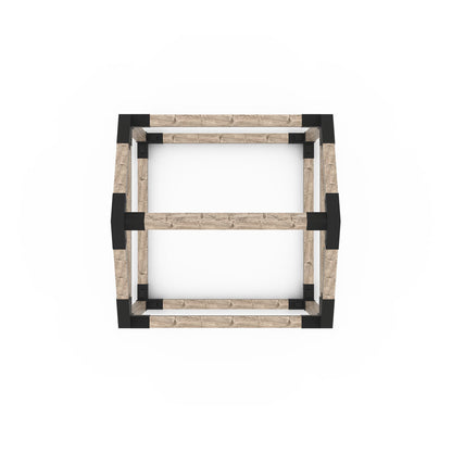 GRID 30 Single Pergola Kit with Base for 6x6 Wood Posts