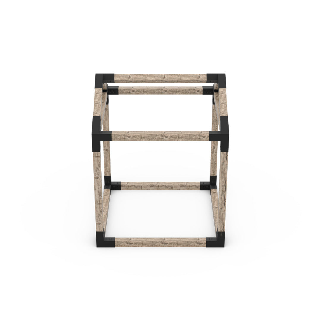 GRID 30 Single Pergola Kit with Base for 6x6 Wood Posts