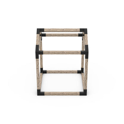 GRID 30 Single Pergola Kit with Base for 6x6 Wood Posts