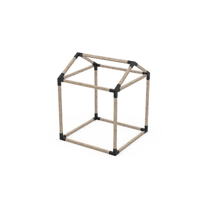 GRID 30 Single Pergola Kit with Base for 4x4 Wood Posts