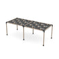 Double Pergola Kit with Wave Shades for 4x4 Wood Posts