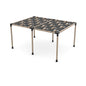 Double Pergola Kit with Wave Shades for 4x4 Wood Posts