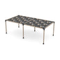 Double Pergola Kit with Wave Shades for 4x4 Wood Posts