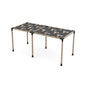 Double Pergola Kit with Wave Shades for 4x4 Wood Posts