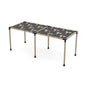 Double Pergola Kit with Wave Shades for 4x4 Wood Posts