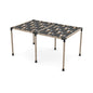 Double Pergola Kit with Wave Shades for 4x4 Wood Posts