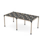 Double Pergola Kit with Wave Shades for 4x4 Wood Posts