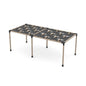 Double Pergola Kit with Wave Shades for 4x4 Wood Posts