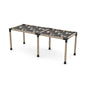 Double Pergola Kit with Wave Shades for 6x6 Wood Posts