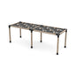 Double Pergola Kit with Wave Shades for 6x6 Wood Posts