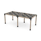 Double Pergola Kit with Wave Shades for 6x6 Wood Posts