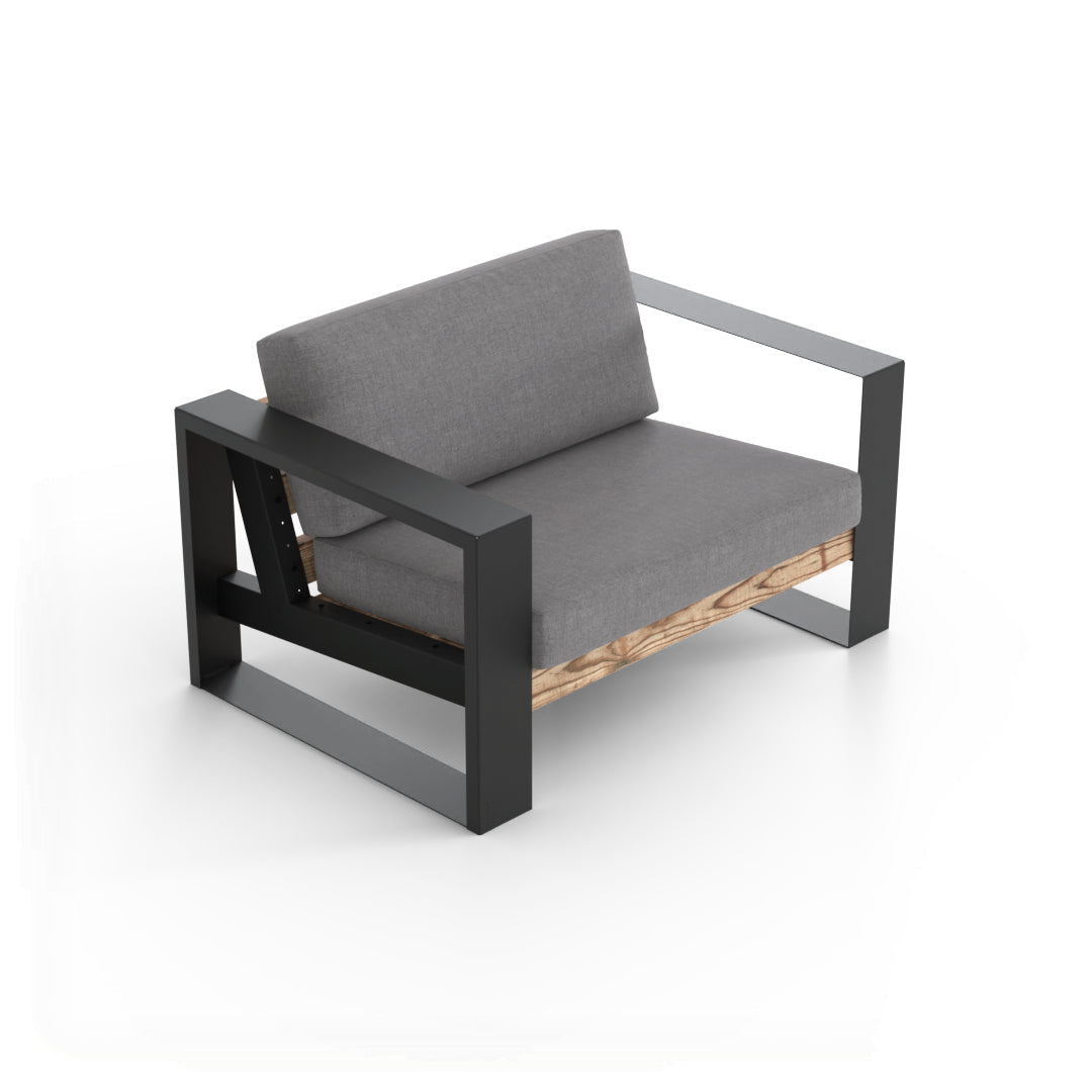 Modern Muskoka Large Chair Kit with Cushions