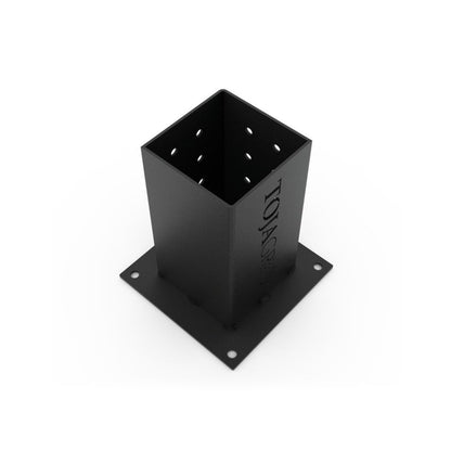 SOLO Pergola Post Base and Wall Mount Bracket for 4x4 Wood Posts | 4 Pack