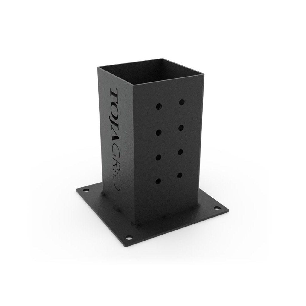 SOLO Pergola Post Base and Wall Mount Bracket for 4x4 Wood Posts | 4 Pack