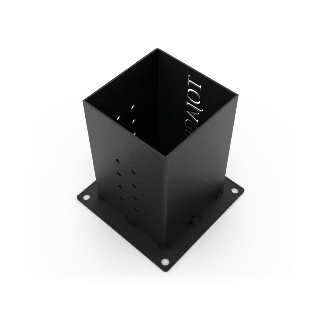 SOLO Pergola Post Base and Wall Mount Bracket for 6x6 Wood Posts | 4 Pack